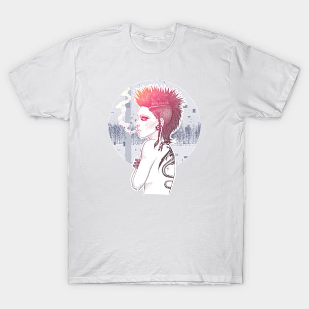 Salander T-Shirt by attkcherry